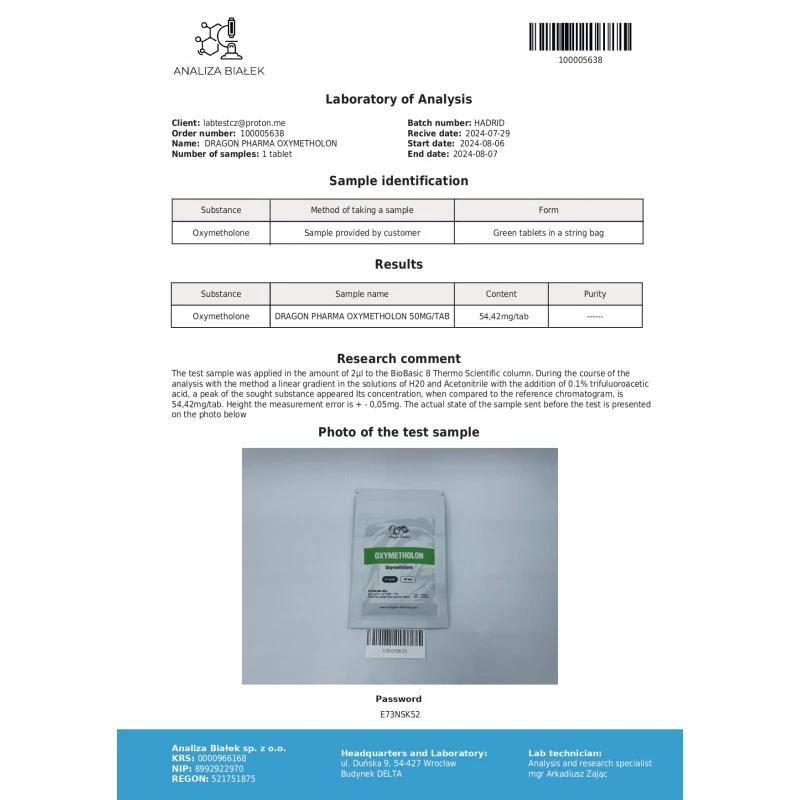 Buy Oxymetholon Online