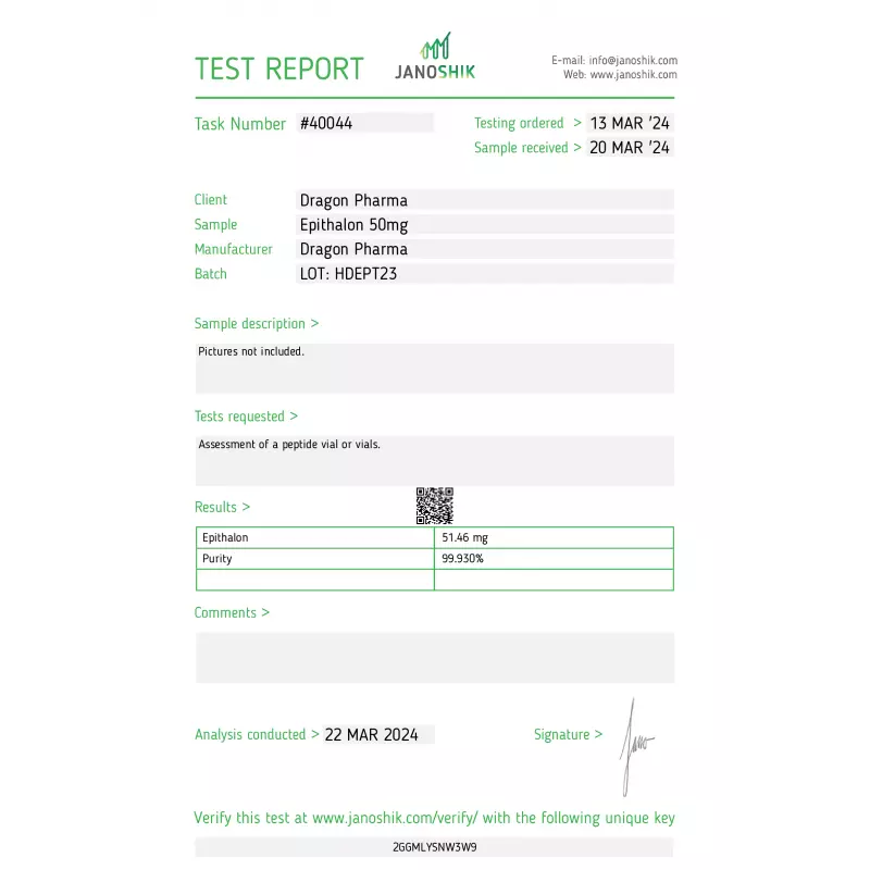 Buy Epitalon 50mg Online