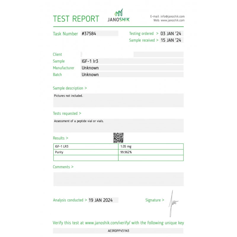 Buy IGF-1 LR3 Online