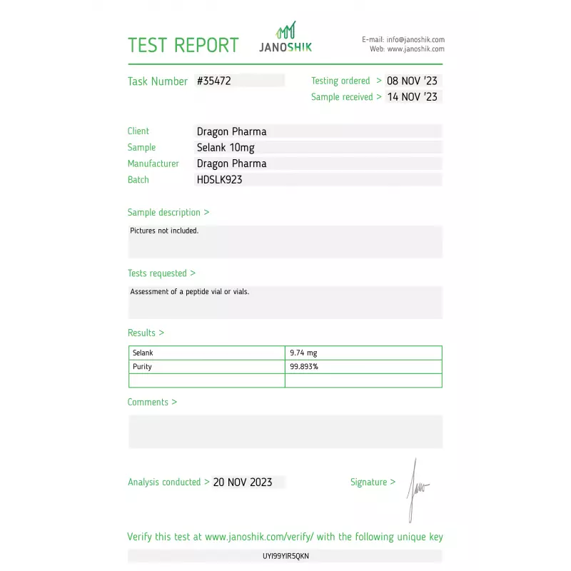Buy Selank Online
