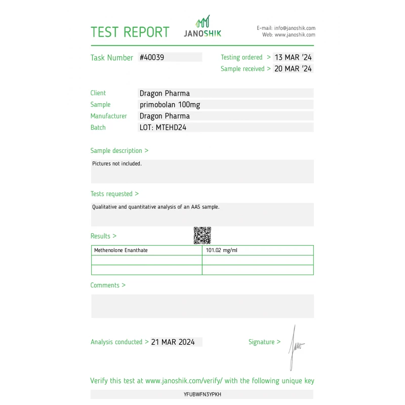 Buy Primobolan 100 Online
