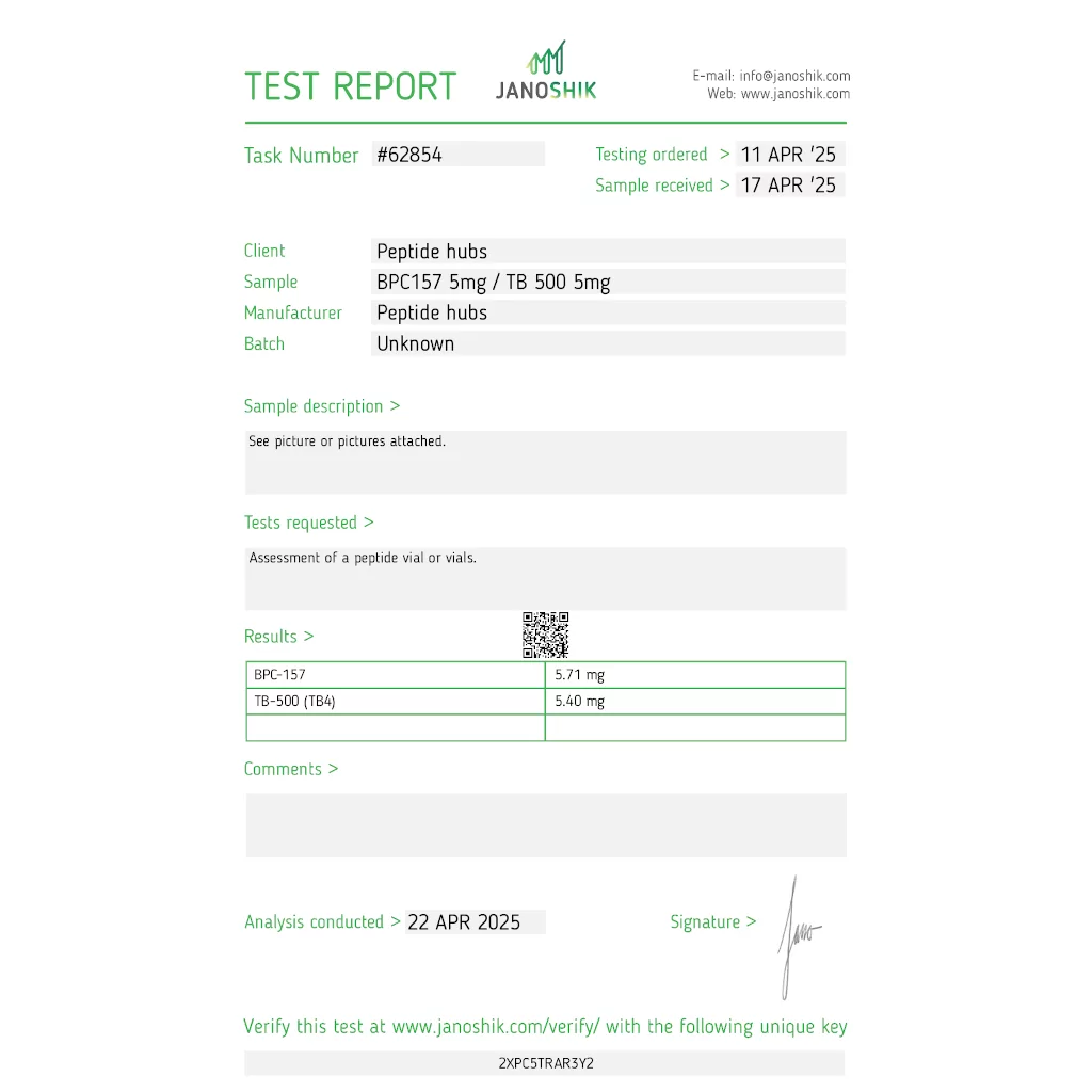 Buy TB 500/BPC 157 10 mg Online