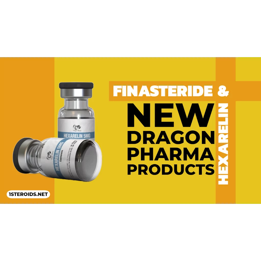 1 Steroids Website Latest News, Online Catalog Updates and Best Sales Image Just Landed: Finasteride and Hexarelin by Dragon Pharma