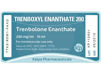 trenboxyl enanthate kalpa pharmaceuticals