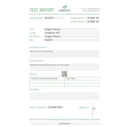 Parabolan lab test result (2026-03-25)