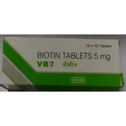 Buy Biotin Tablets 5 mg Online