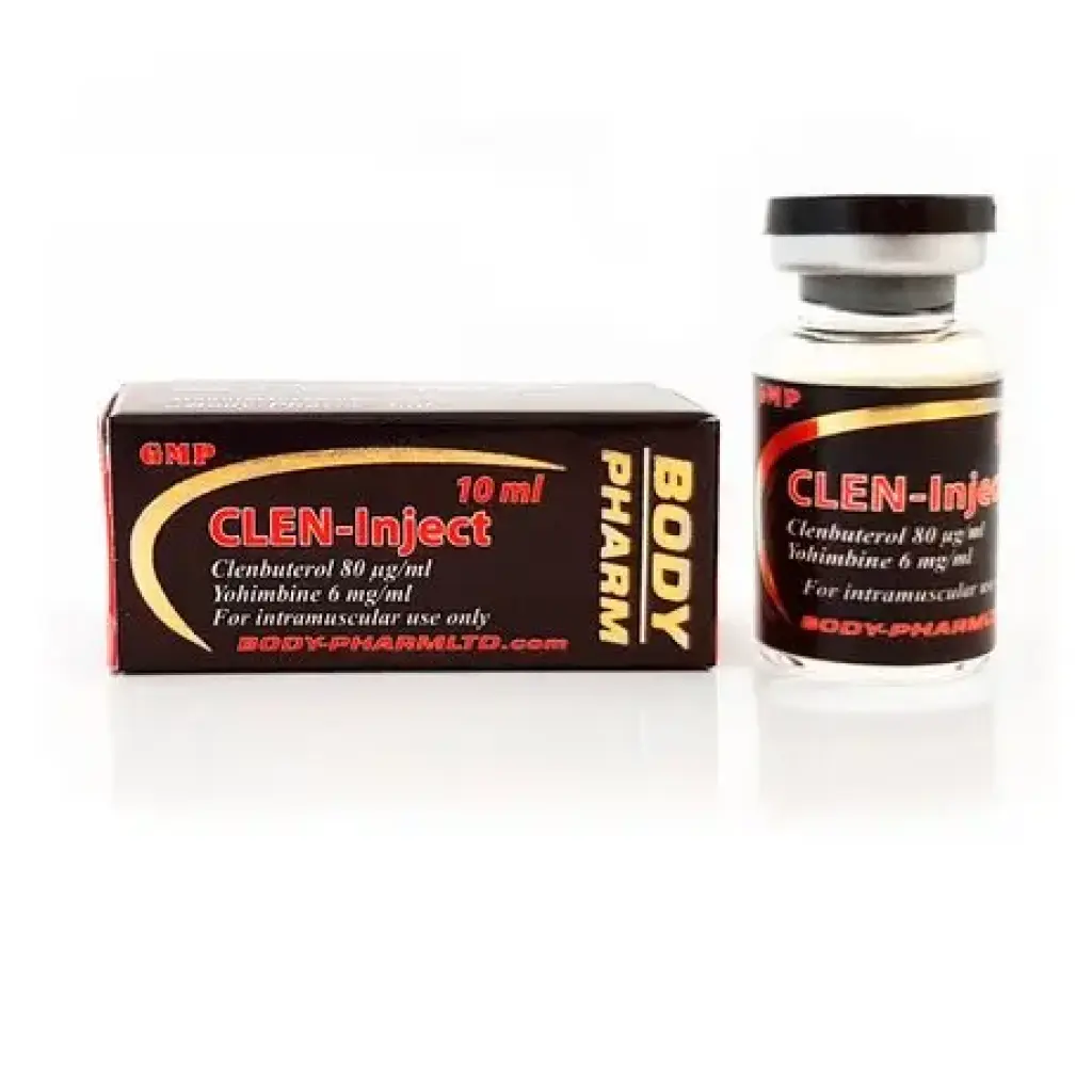 ClenInject Clenbuterol, Yohimbine Legit BodyPharm Fat Burner