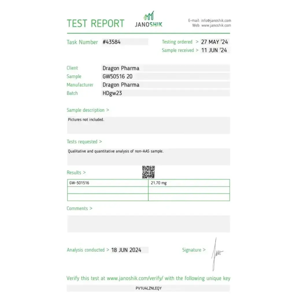 Buy GW501516 20 mg Online Buy GW501516 20 mg Online