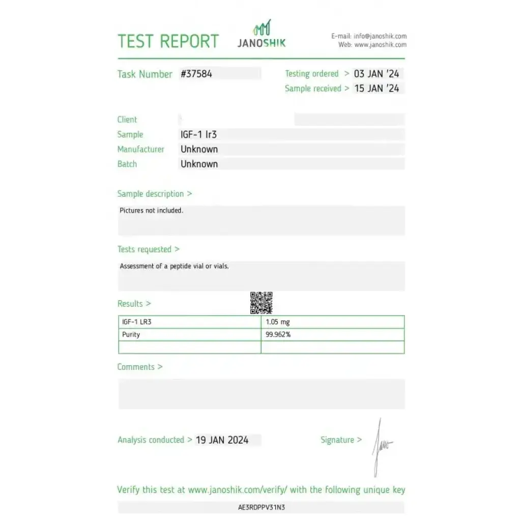 Buy IGF-1 LR3 1 mg Online Buy IGF-1 LR3 1 mg Online