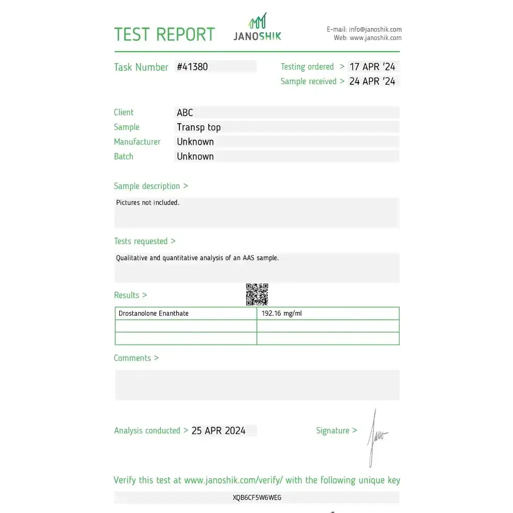 Buy Masteron Enanthate 200 mg Online