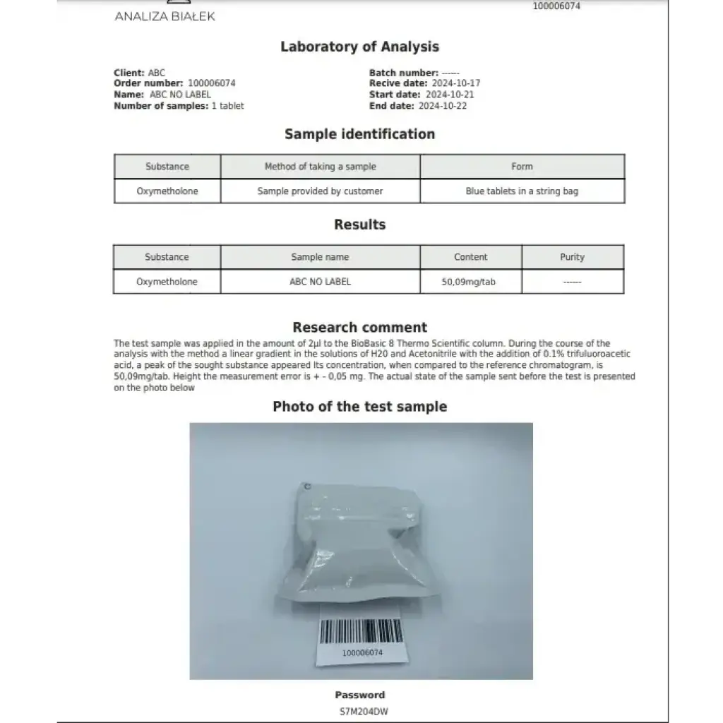 Buy Oxymetholone Online