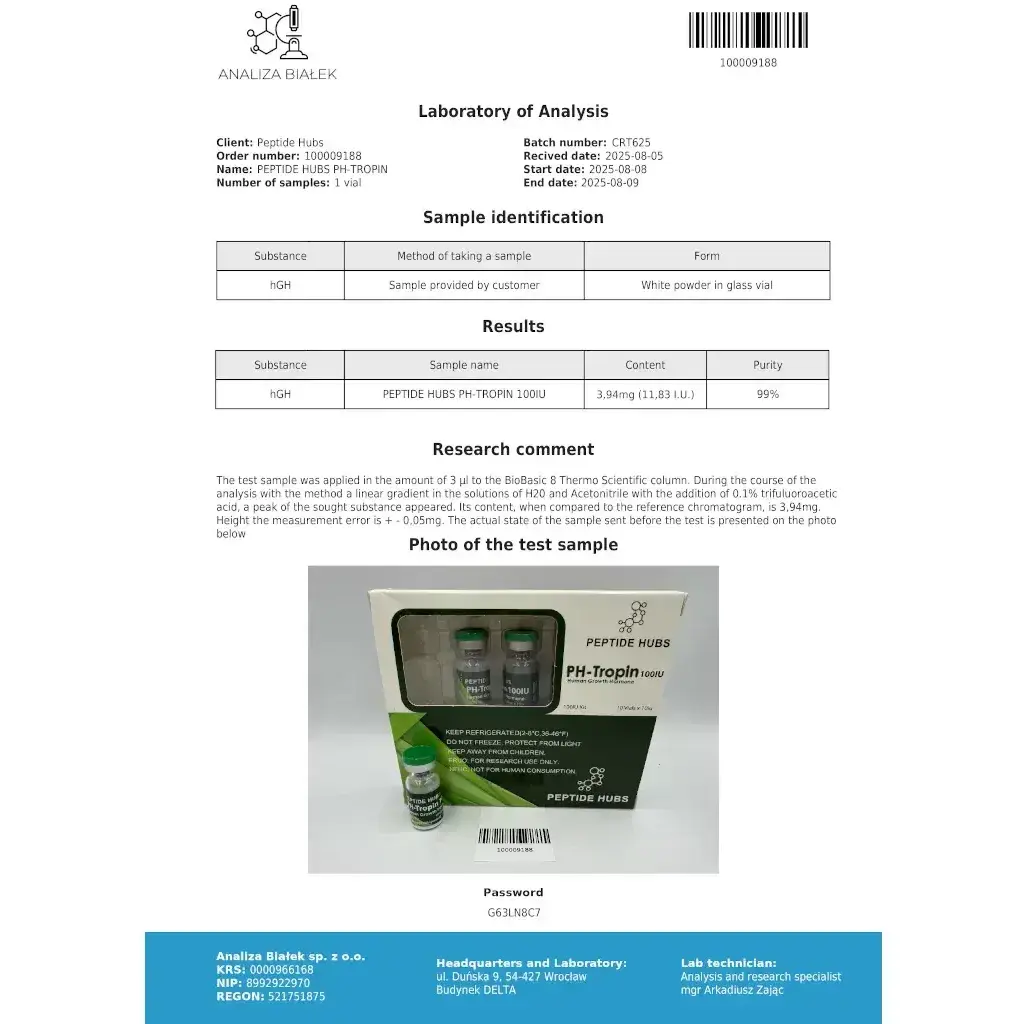 Buy PH-Tropin HGH 100 IU Online
